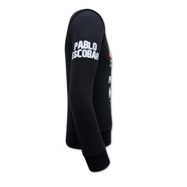 El Patron - Pablo Escobar Heren Sweater - Zwart