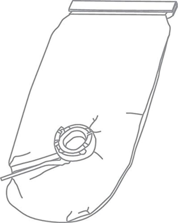 Stofzakken - Afvalzakken - Stofafzuiging - Lichtgewicht - 340 Gram