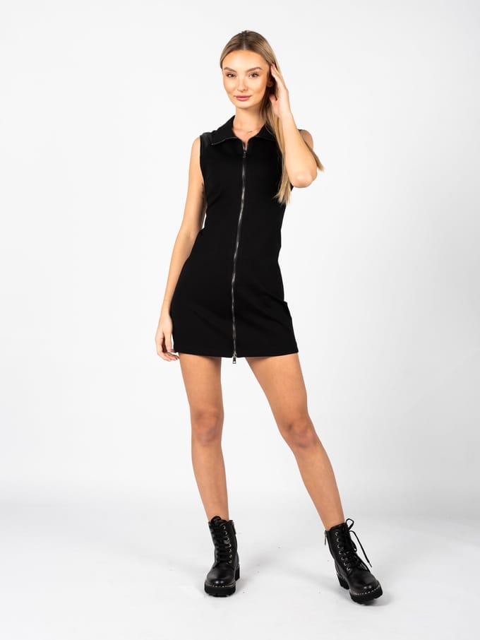 La Haine Inside Us jurk LW600 Vrouw zwart