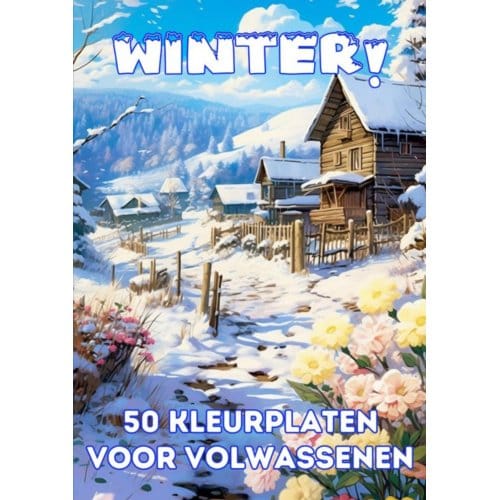 Kleurplaten Volwassenen - Winter! - Kleurboek Shop