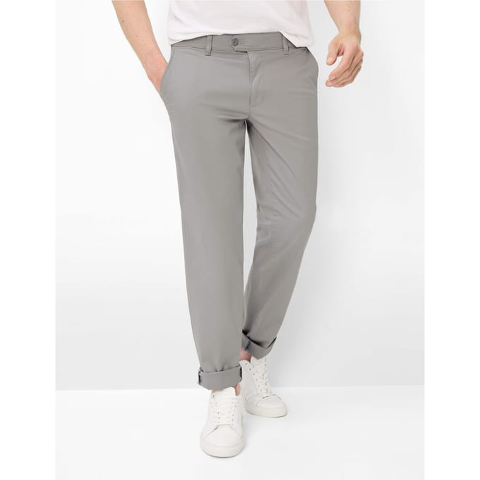 Eurex Heren Broek  Style JIM GREY, mediumgrijs, maat 27