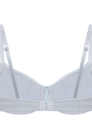 Hunkemöller Niet-voorgevormde beugel bh Pointelle Blauw