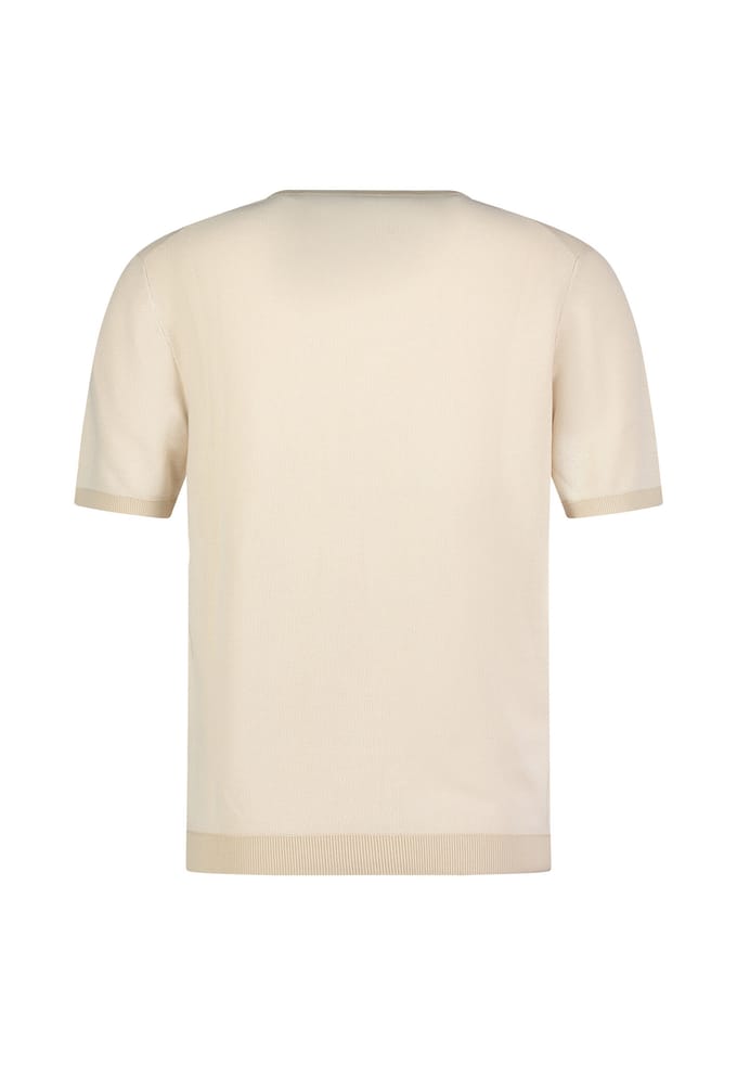 Roy Robson Knitted T-shirt Light Brown  L