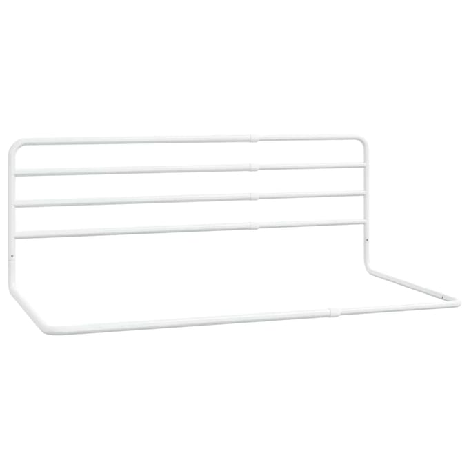vidaXL Bedhekje peuter (76-137)x55 cm ijzer wit