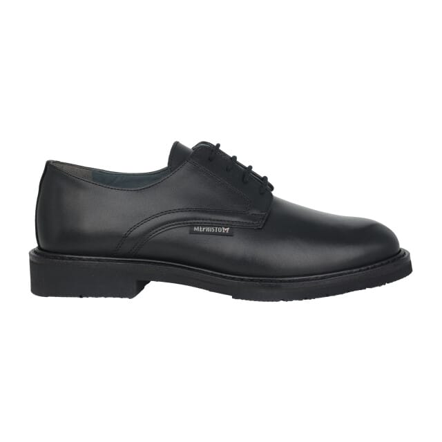 Mephisto Marlon - heren veterschoen - Zwart - maat 49 (EU) 13.5 (UK)