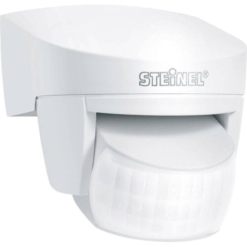 Steinel Bewegingssensor voor buiten en binnen - 140-2 PIR - Infrarood bewegingsmelder - opbouw - IP54 - Wit