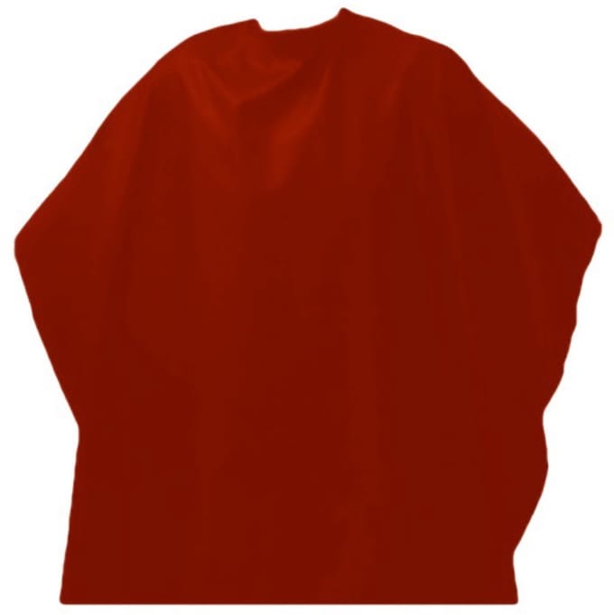 Nebur Kapmantel economy donker rood 148x112cm