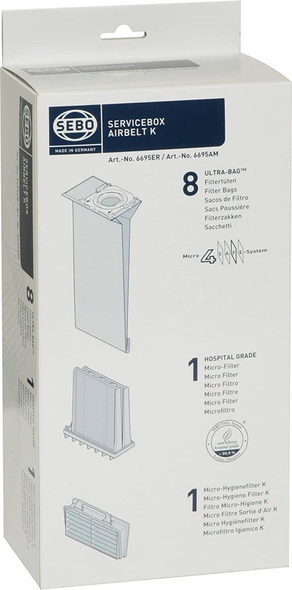 SEBO K serie Servicbox
