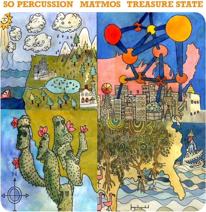 So Percussion, Matmos - Treasure State (CD)