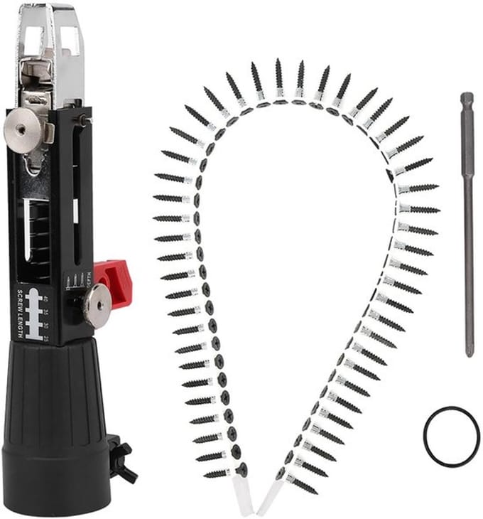 Allecto - Automatische Keten Spijkerpistool - Elektrisch Gereedschap