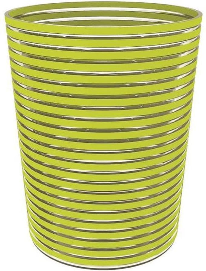 ZaK!Designs Swirl IJsemmer - Diameter 15 cm - Hoogte 20 cm. - Groen
