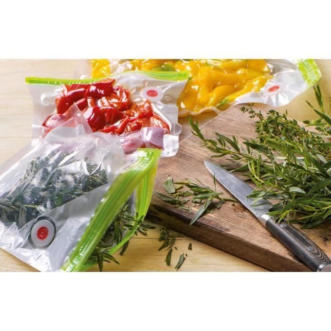 Bosch MSZV0FB1- Staafmixer accessoire - Vacuümzak met rits 1.2l - 10 stuks
