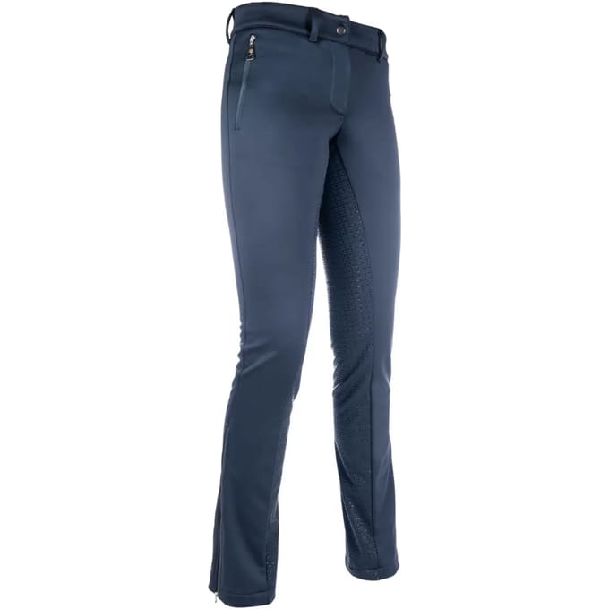 Softshell Rijbroek Met Volle Grip Dames HKM Moena