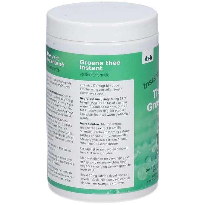Groene Thee + Papaya Pruim Heemst 200 Instant thee