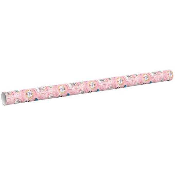 Diddl - Kaftpapier - Roze 2 vellen - 70x100 cm - Diddlina in roze