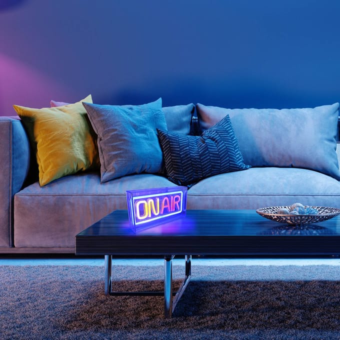 JUST LIGHT. GmbH LED tafellamp Neon On Air, USB