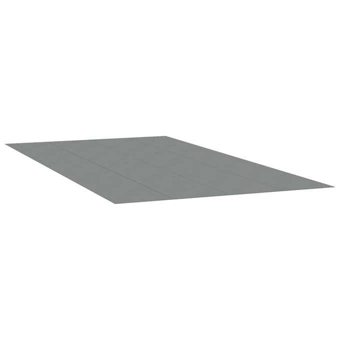 vidaXL - Zwembadgrondzeil - 820x420 - cm - polyester - geotextiel - lichtgrijs