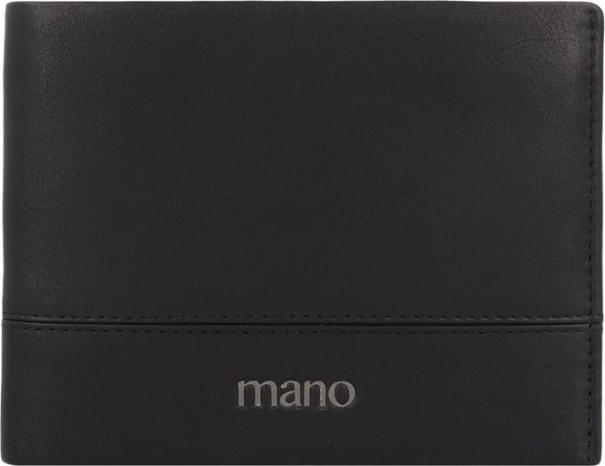 mano Portemonnee Don Romeo RFID Wallet Black Zwart