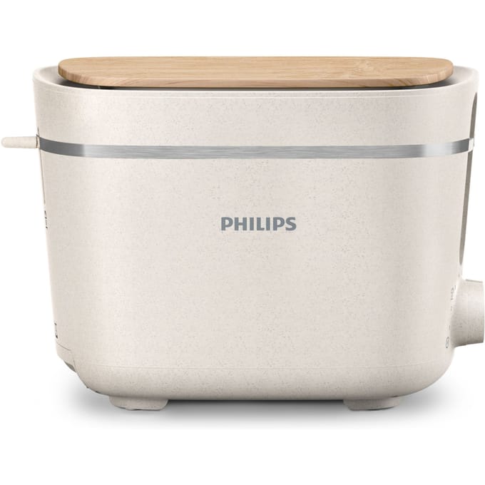 Philips Home Eco Conscious Edition 5000er Serie HD2640/10 Broodrooster Zijdewit, Mat