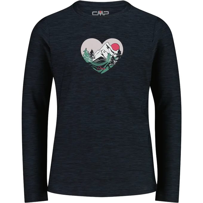 Meisjes-T-shirt met lange mouwen CMP