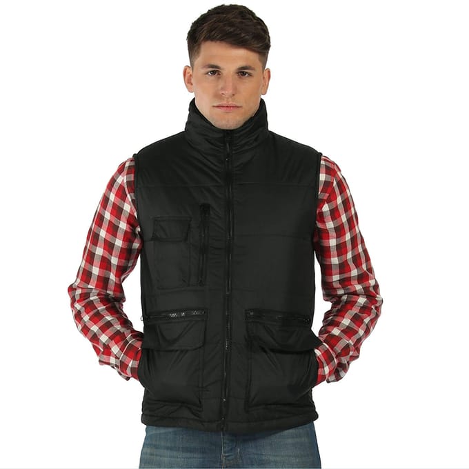 Regatta Heren Steller Bodywarmer (Zwart)