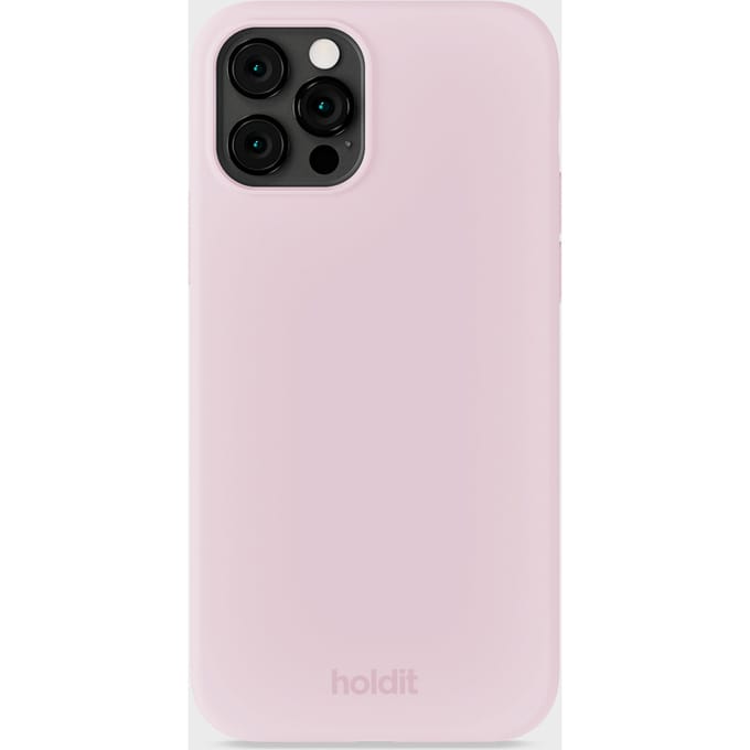 Phone Case Silicone Pale Pink iPhone 12