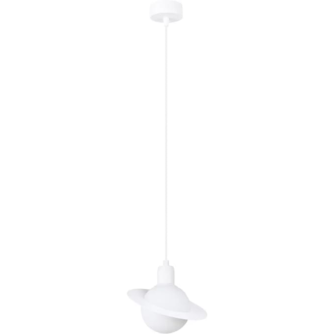 Sollux Lighting Hanglamp Hyperion - G9 - wit - staal - 125x20x20cm