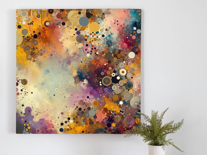 Kunstprint | Wanddecoratie | Dibond | 30 × 30 cm