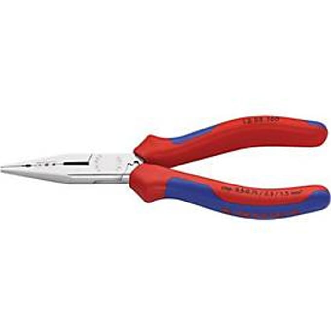 Bedradingstang L.160mm 0,5-0,75/1,5/2,5 mm2 verchroomde multi-comp. hulzen