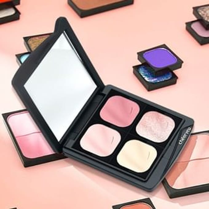 cheeryep - Customizable Single-Color Eyeshadow Palette - 86 Colors