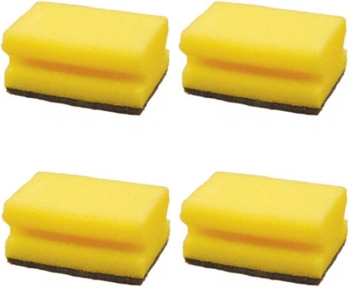 Schuurspons Jumbo 4 Delig - Grip