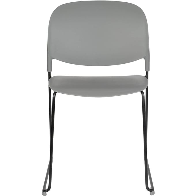 Housecraft Living Stacks Stapelbare Eetkamerstoelen Grijs - Set van 4