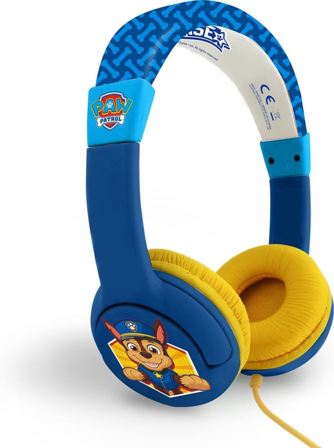 Paw Patrol - kinderkoptelefoon met volumebegrenzing - verstelbaar - comfortabel