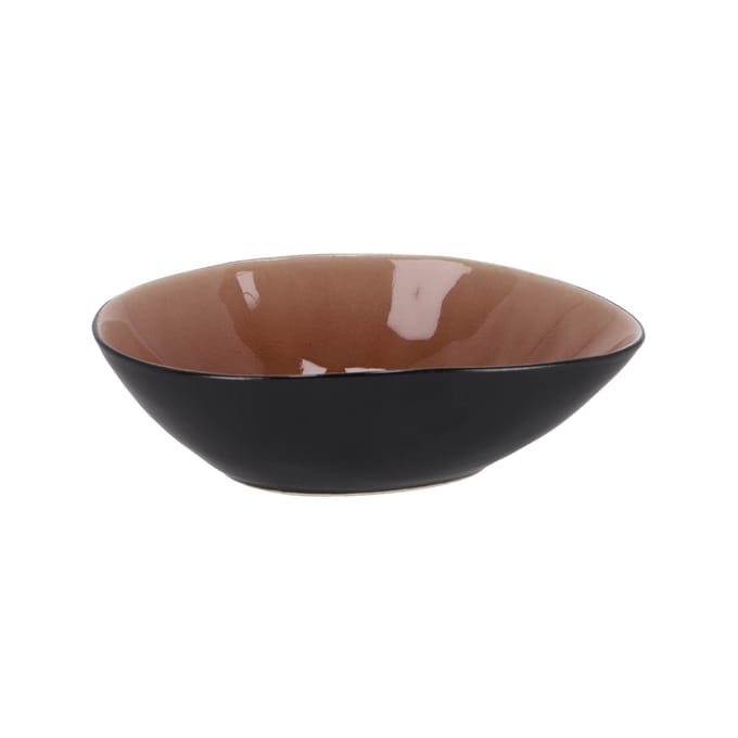 Schaal 20x16,5xh6 cm laguna old rose