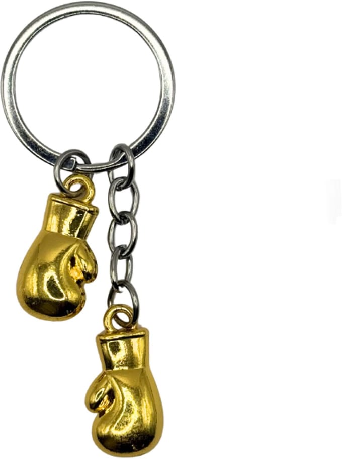 HangerAdept - Bokshandschoen sleutelhanger - Goud - Knockout hanger