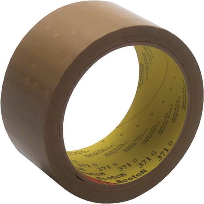 Verpakkingstape scotch 3095 50mmx66m bruin | 36 stuks