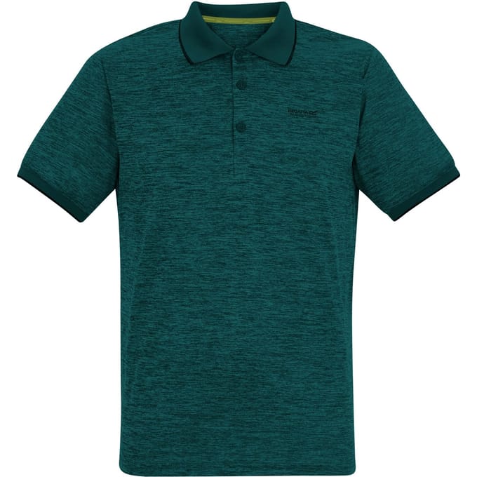 Regatta Heren Remex II Jersey Poloshirt (Mediterraan groen)
