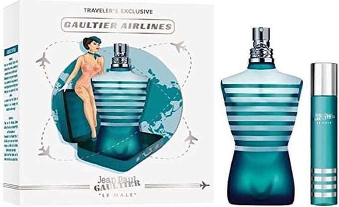 Jean Paul Gaultier Le Male EDT Spray 125ml + Mini 20ml Edt