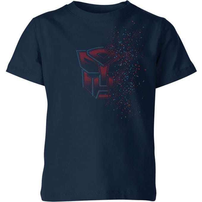 Transformers Autobot Fade Kids' T-Shirt - Navy - 122/128 (7-8 jaar)