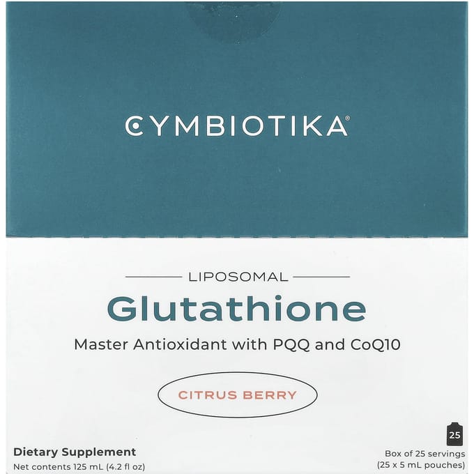 Glutathion, Liposomaal, Citrus Bessen, 25 Zakjes, 5 ml Elk