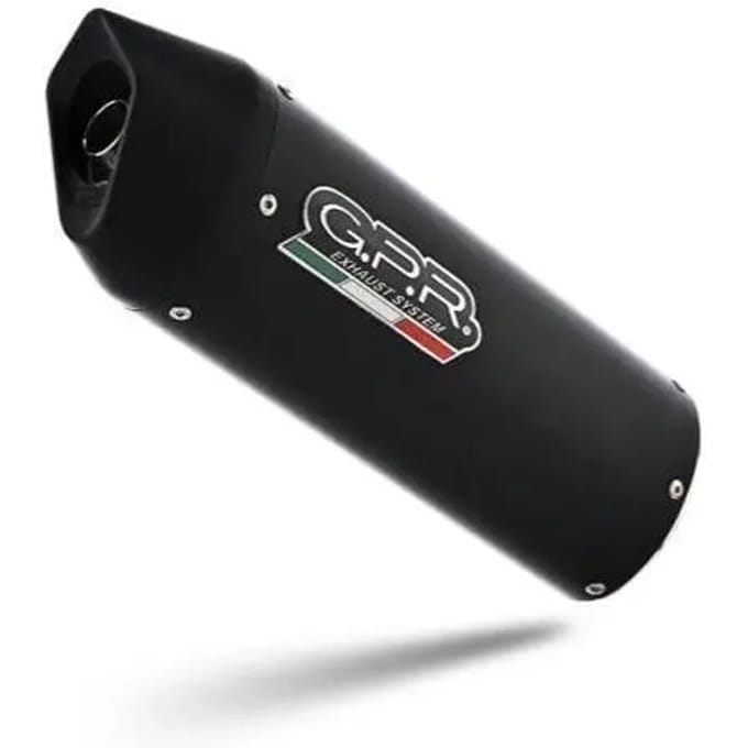 Gpr Exclusive Furore Marathon 125 08-10 Gehomologeerd Compleet Uitlaatsysteem Zwart Homologated