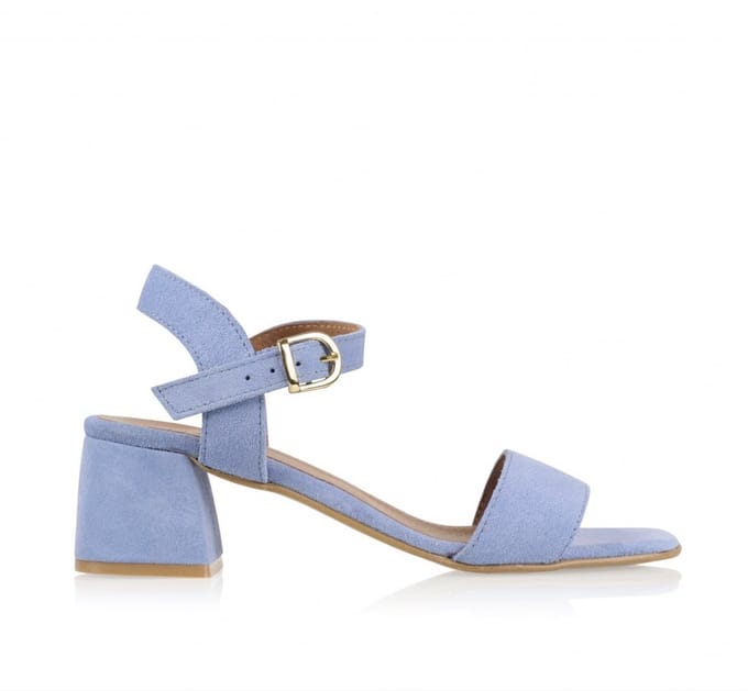 DWRS Pisa - Sandalen - Blauw - Suede - 41