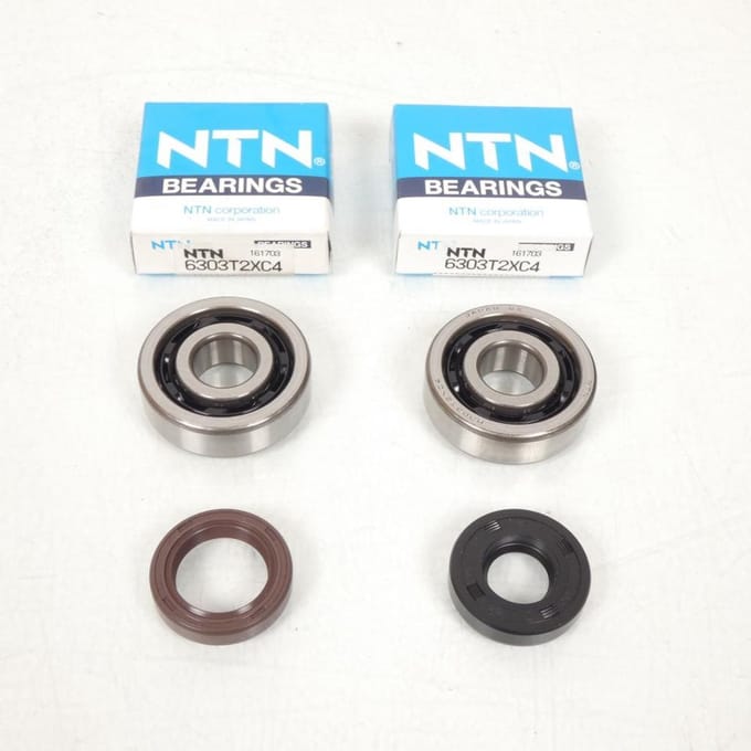 ntn spinnakerafdichting lagerset voor minarelli 50 am6 6303 c4 motorfiets 24x35x7 17x35x8
