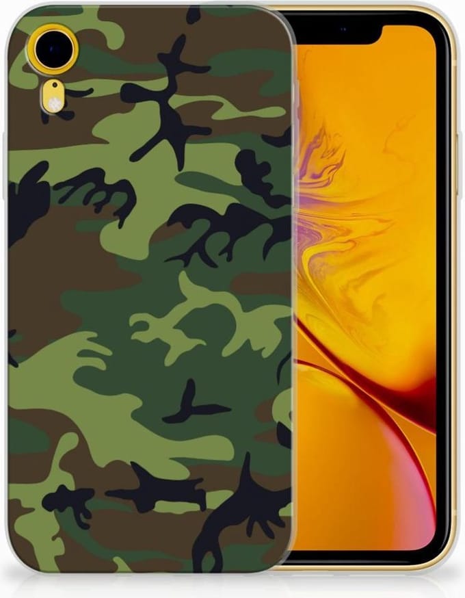 Apple iPhone Xr TPU bumper Army Dark