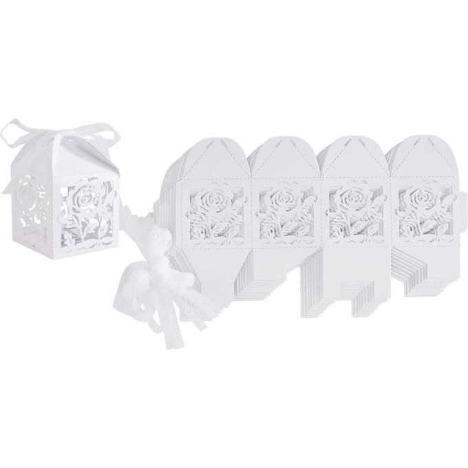 Filigraan vouwdozen "Rozen"