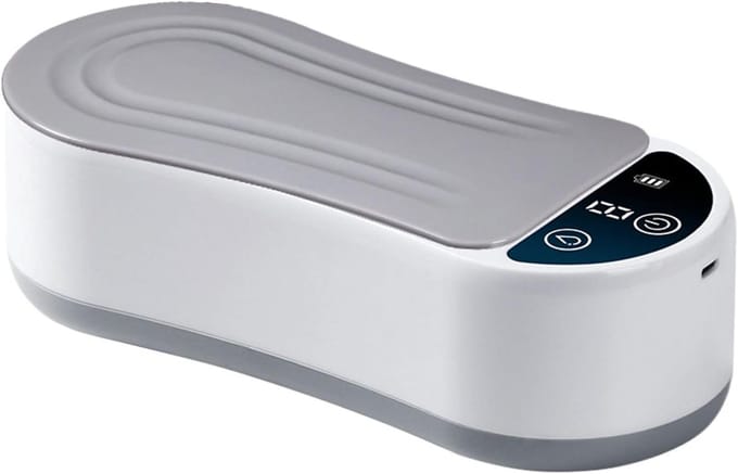 Ultrasone Reiniger - Sieraden Schoonmaker - Objecten Reinigen - Stille Werking - 300 ml - Wit
