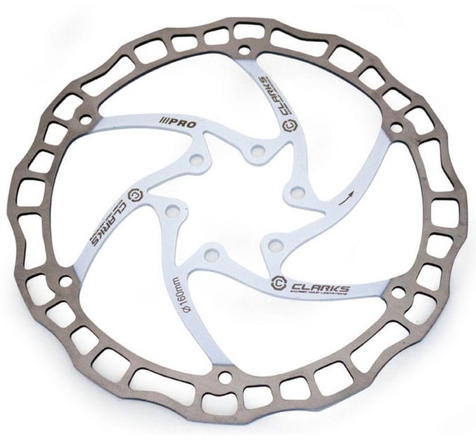 Clarks Cd-08 6b Remschijf Wit,Zilver 180 mm