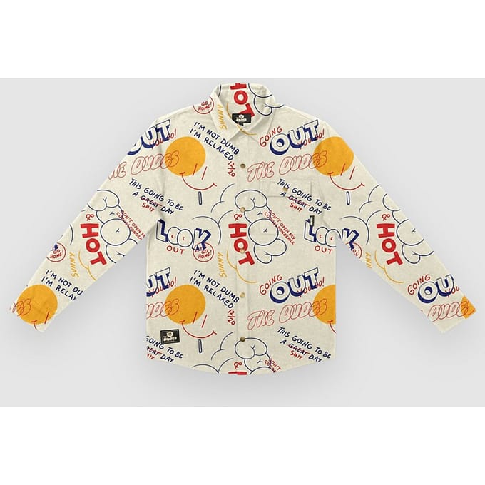The Dudes Hot & Cool Over Chuck Premium Shirt patroon
