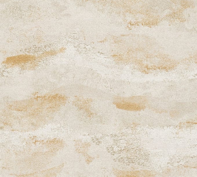 GOLFPATROON BEHANG | Abstract - crème goud wit - A.S. Création Metropolitan Stories Hot Spots