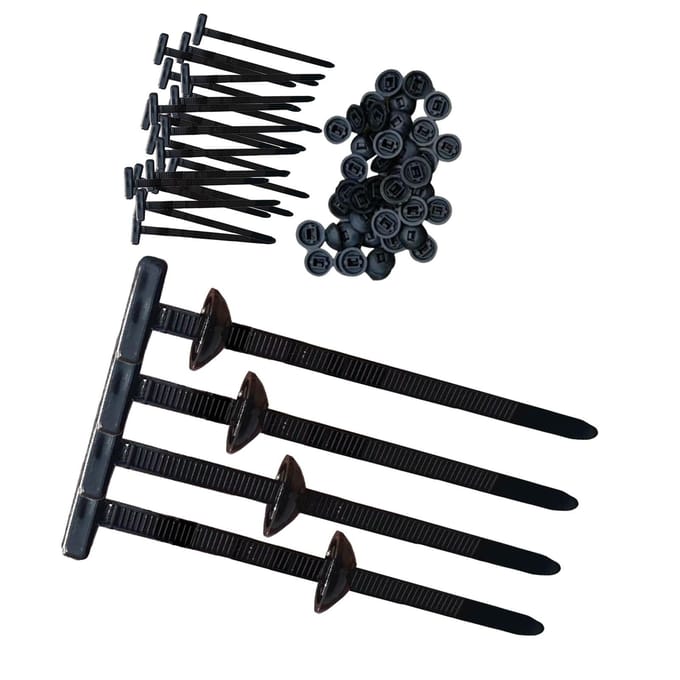 100 Sets Colliers de Câble en Nylon Set Résistant aux Intempéries Autobloquant Collier de Câble Autobloquant pour Maison Garage Réparation de Véhicule